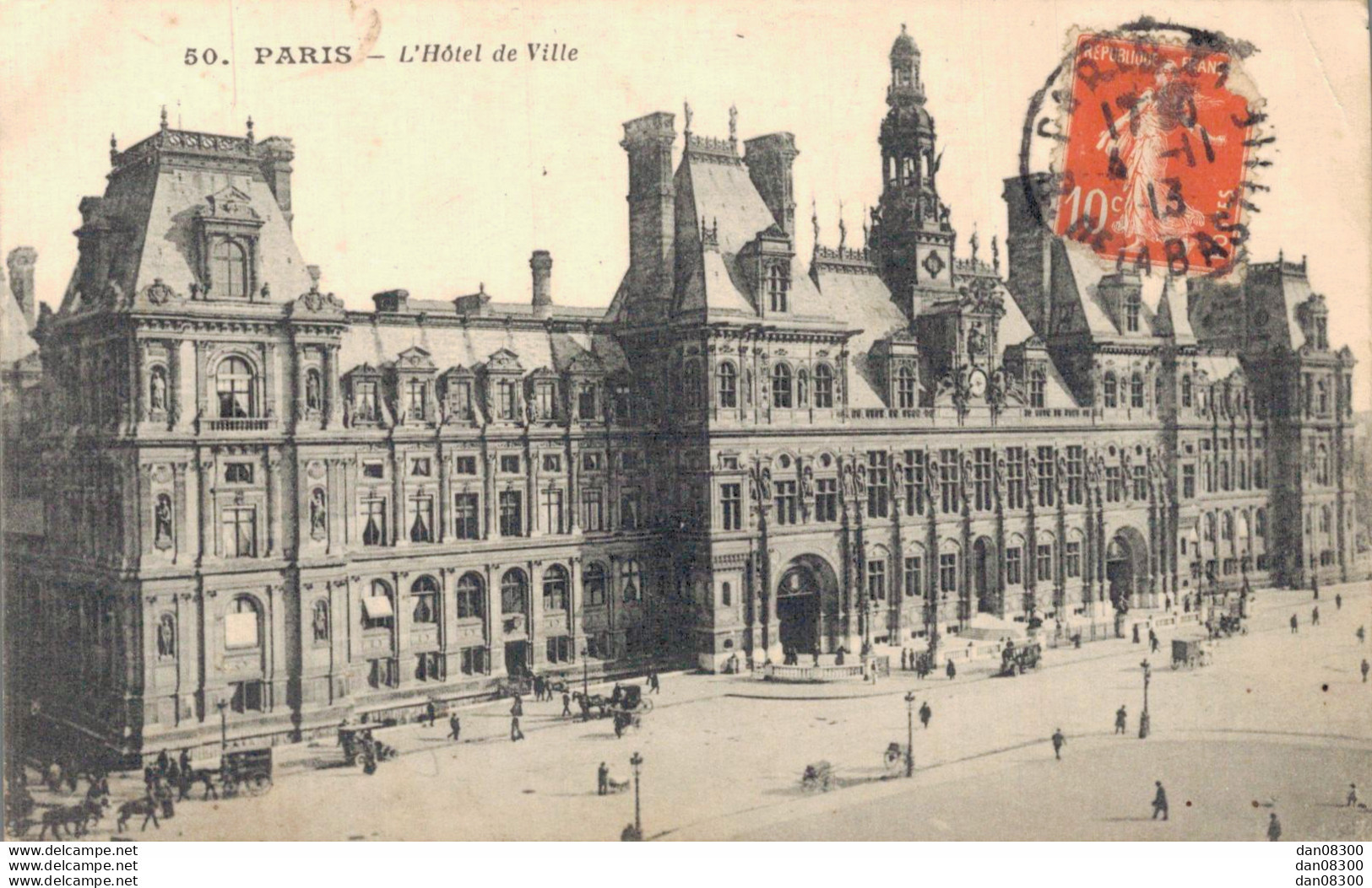 75 PARIS L'HOTEL DE VILLE - Autres Monuments, édifices