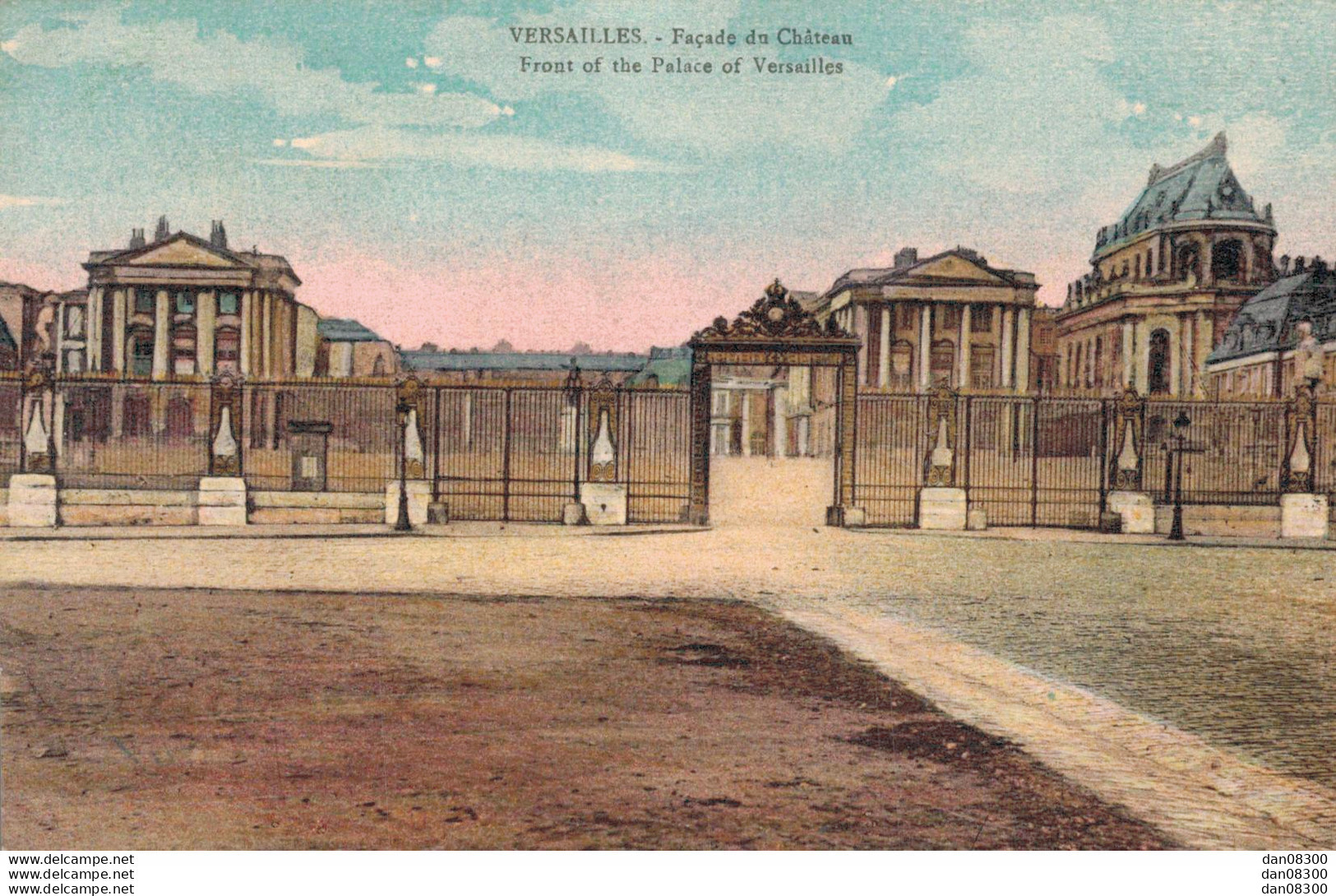 78 VERSAILLES FACADE DU CHATEAU - Versailles (Castello)