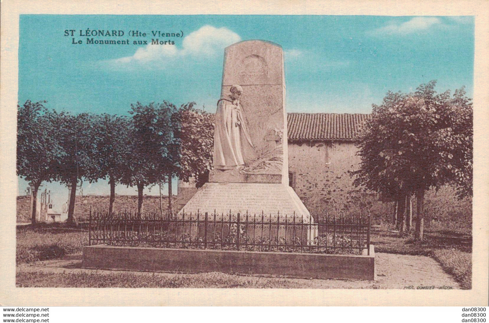 87 SAINT LEONARD LE MONUMENT AUX MORTS - Monuments Aux Morts