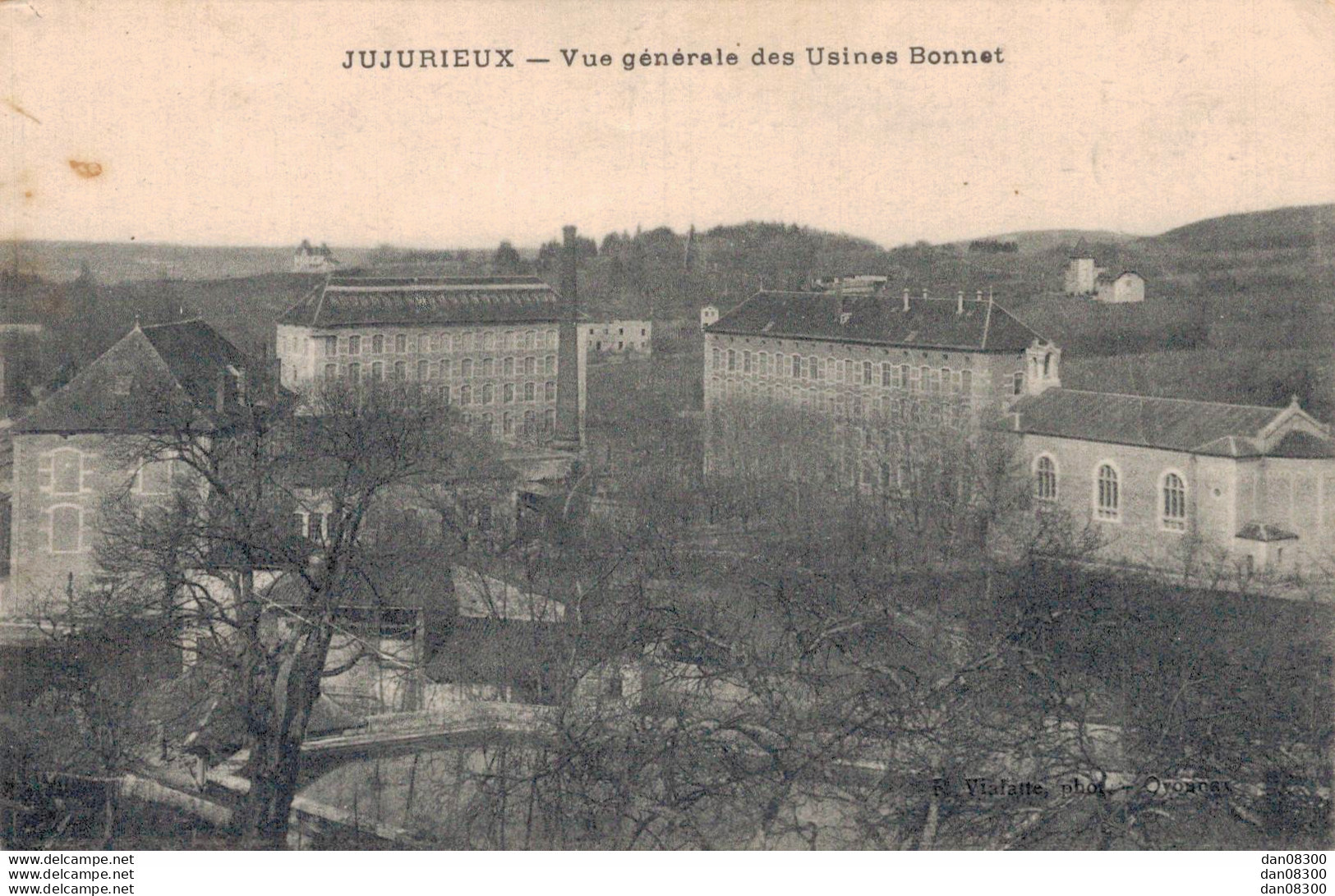 01 JUJURIEUX VUE GENERALE DES USINES BONNET - Zonder Classificatie