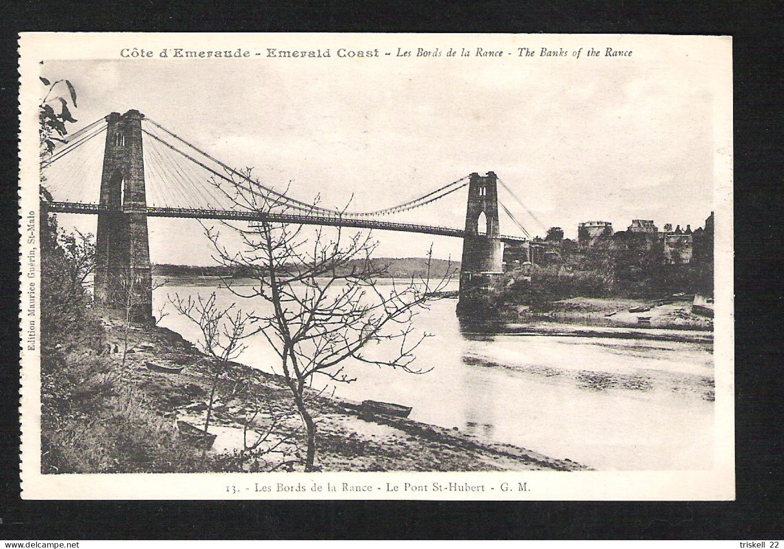 Les Bords De La Rance - Le Pont Saint Hubert - Bretagne