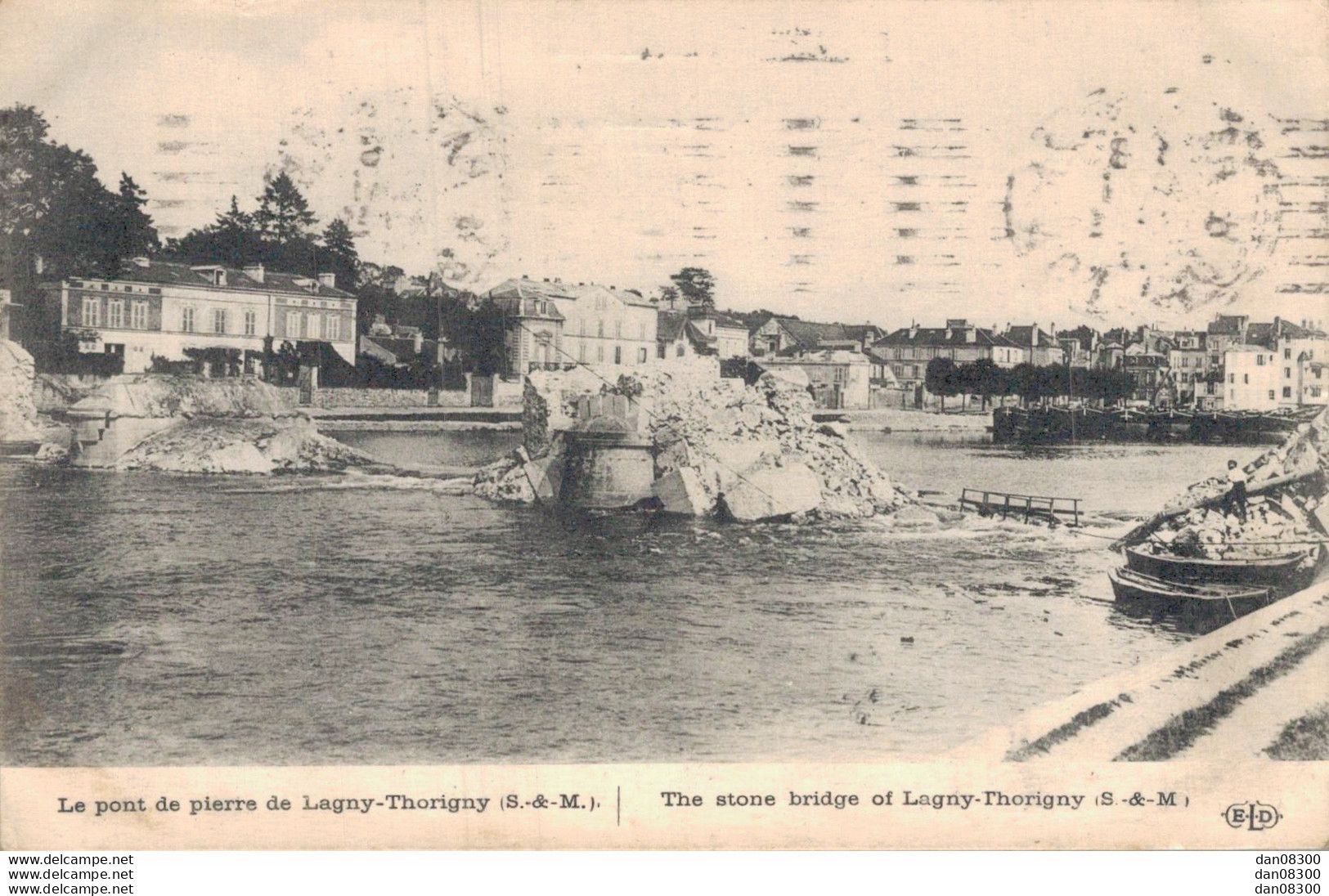 77 LE PONT DE PIERRE DE  LAGNY THORIGNY - Lagny Sur Marne