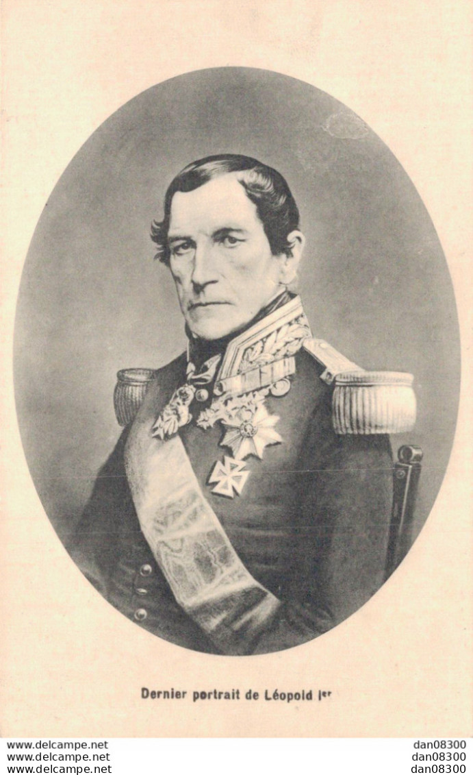 DERNIER PORTRAIT DE LEOPOLD 1er - Königshäuser