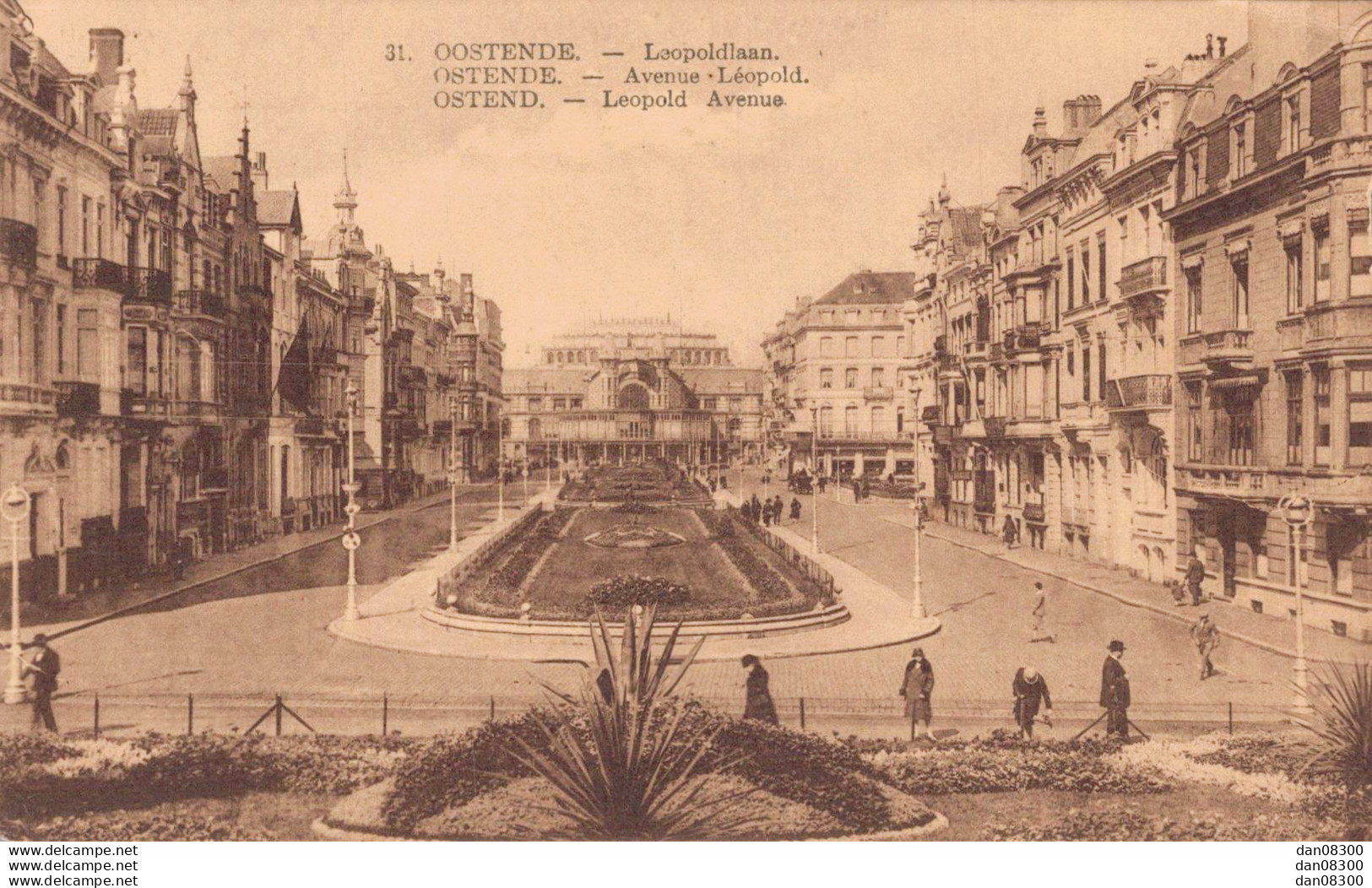 BELGIQUE OSTENDE AVENUE LEOPOLD - Oostende