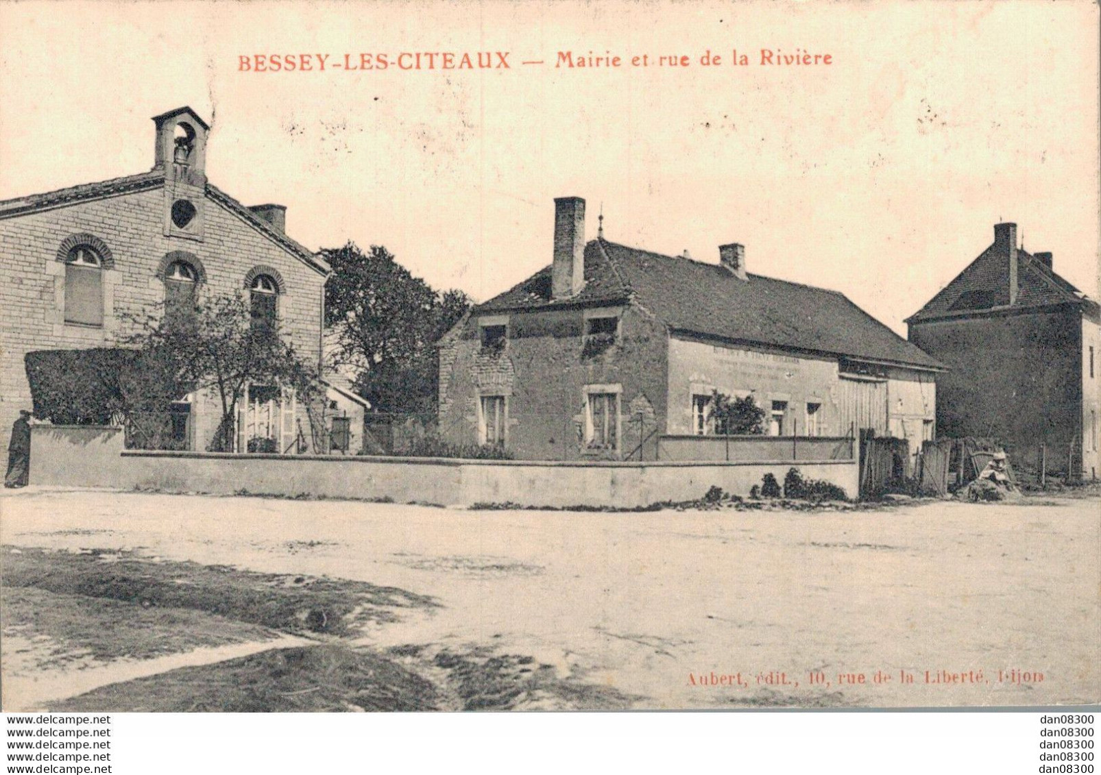 21 BESSEY LES CITEAUX MAIRIE ET RUE DE LA RIVIERE - Autres & Non Classés