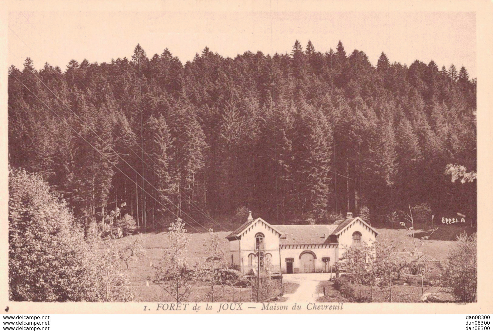 39 FORET DE LA JOUX MAISON DU CHEVREUIL - Autres & Non Classés