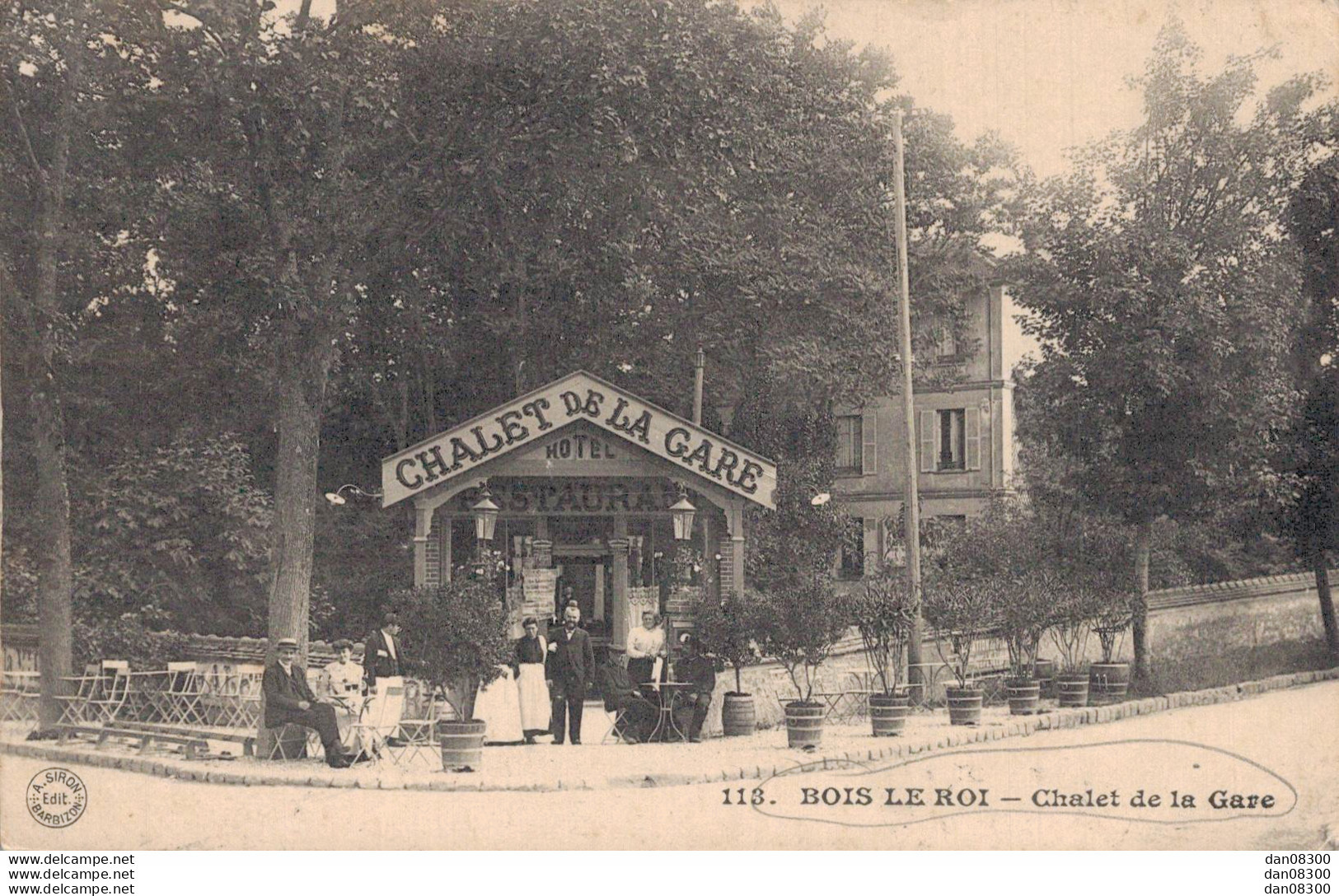 77 BOIS LE ROI CHALET DE LA GARE - Bois Le Roi