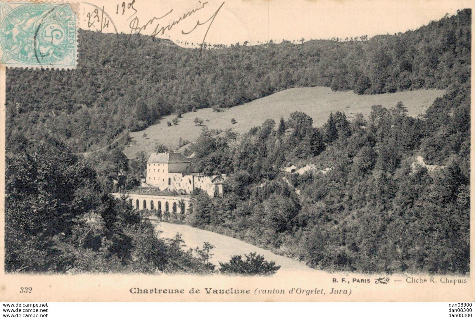 39 CHARTREUSE DE VAUCLUSE CANTON D'ORGELET - Other & Unclassified