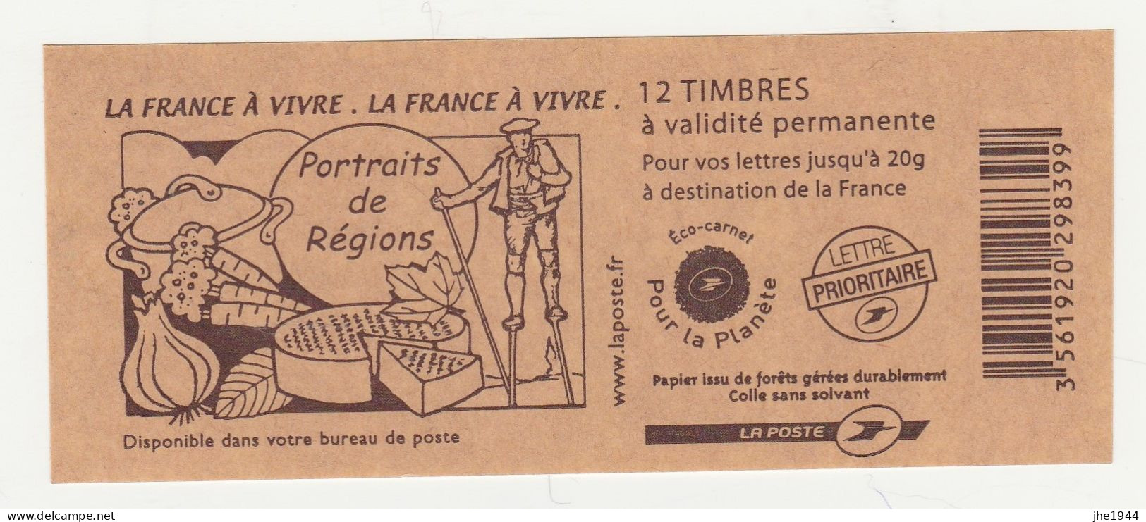 France Carnet N° 4197-C1 ** La France à Vivre, Neuf - Sonstige & Ohne Zuordnung