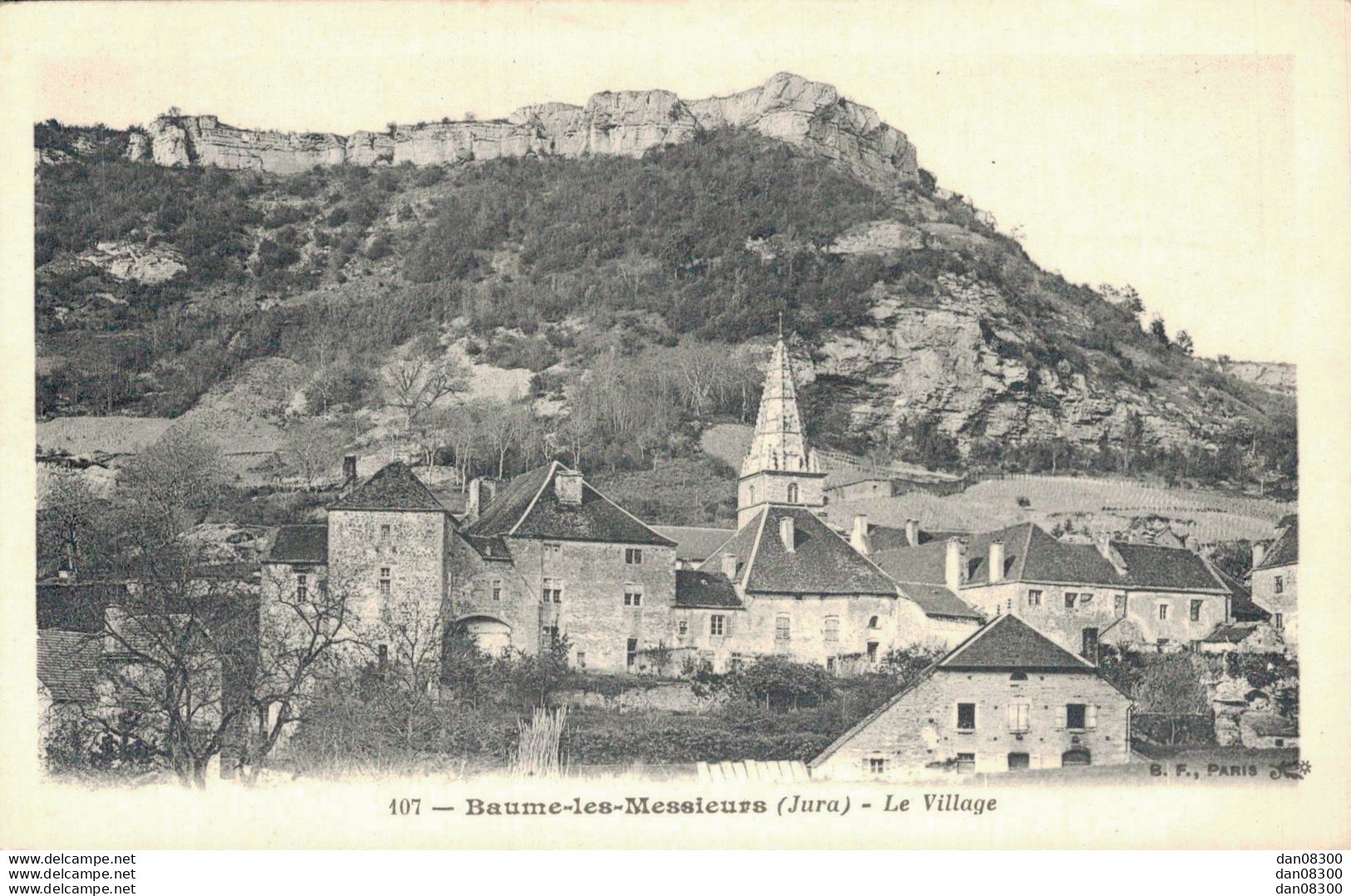 39 BAUME LES MESSIEURS LE VILLAGE - Baume-les-Messieurs