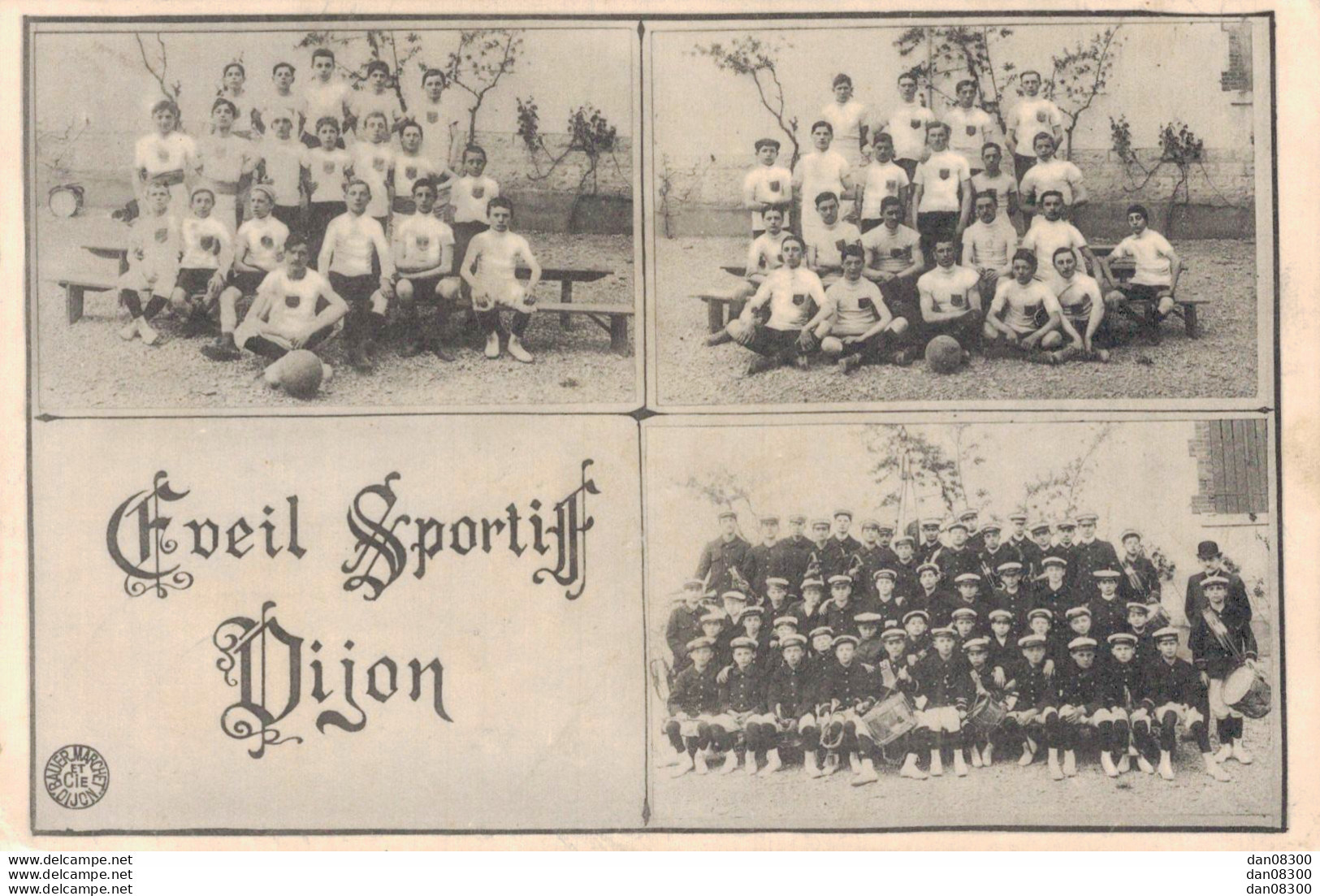 21 EVEIL SPORTIF DIJON TROIS PHOTOS D'EQUIPE - Dijon