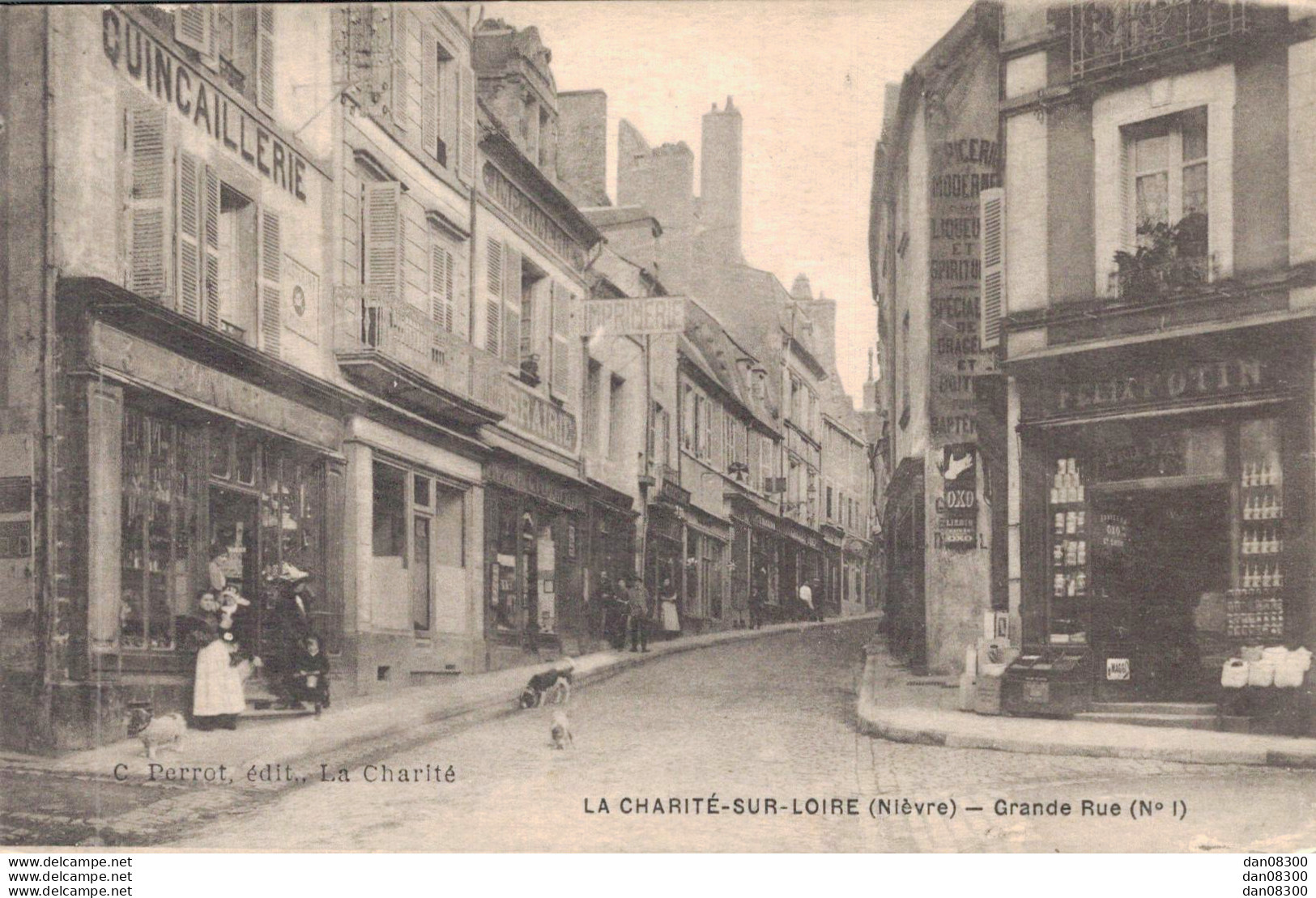 58 LA CHARITE SUR LOIRE GRANDE RUE N°1 MAGASIN FELIX POTIN (ON Y REVIENT) - La Charité Sur Loire