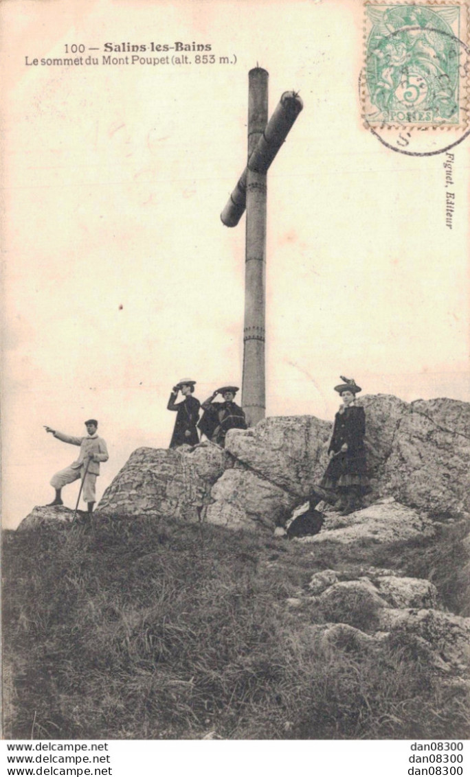 39 SALINS LES BAINS LE SOMMET DU MONT POUPET - Sonstige & Ohne Zuordnung