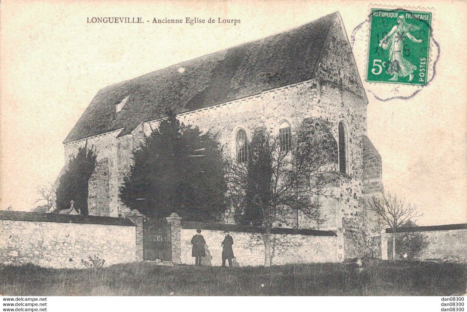 77 LONGUEVILLE ANCIENNE EGLISE DE LOURPS - Other & Unclassified