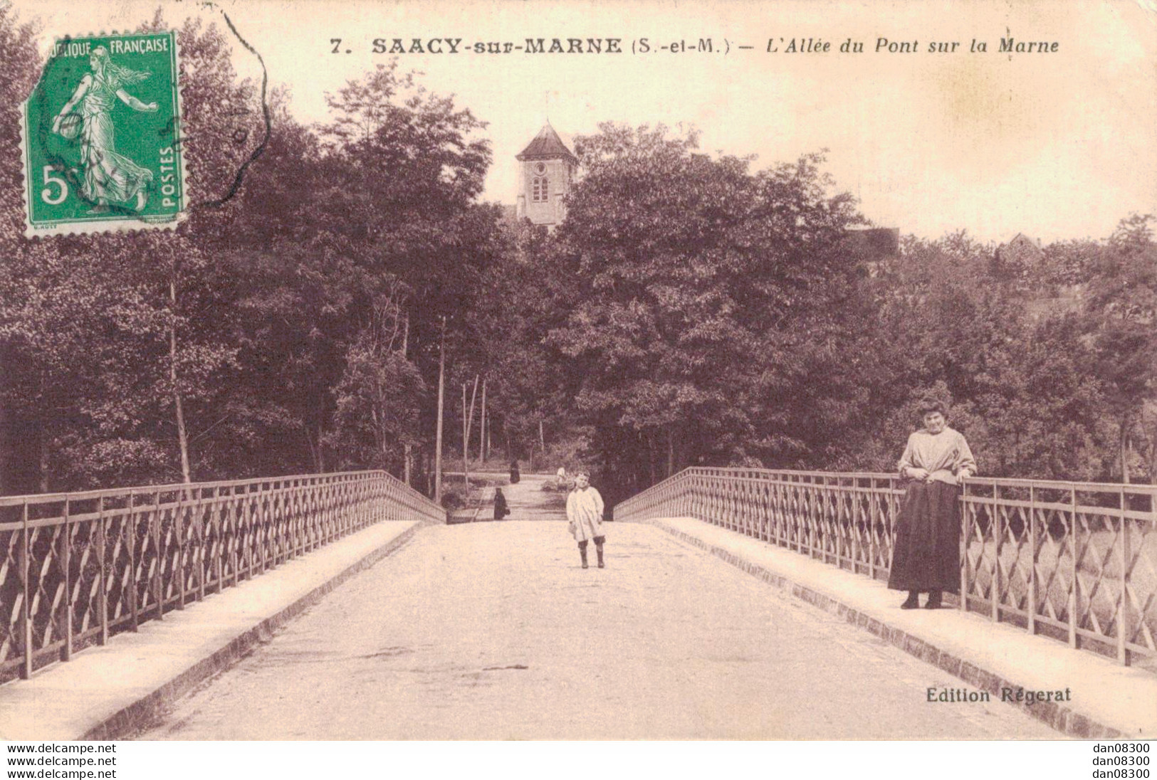 77 SAACY SUR MARNE L'ALLEE DU PONT SUR LA MARNE - Other & Unclassified