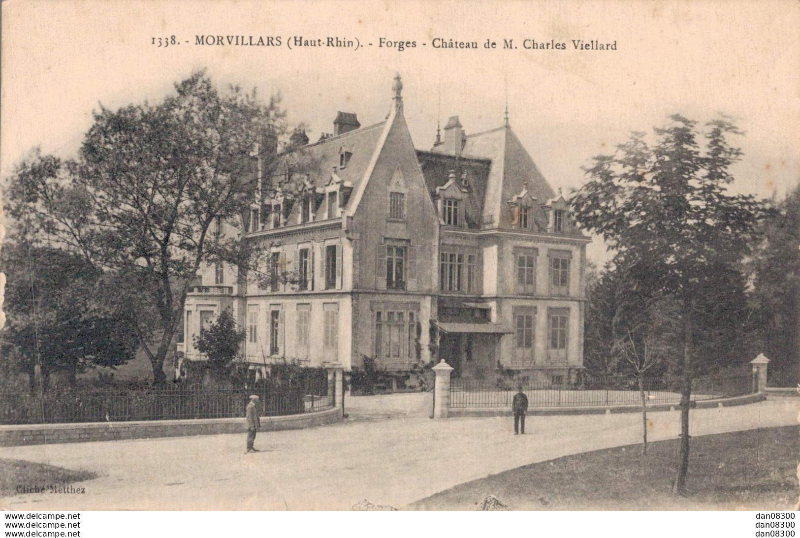 68 MORVILLARS FORGES CHATEAU DE M. CHARLES VIELLARD - Sonstige & Ohne Zuordnung