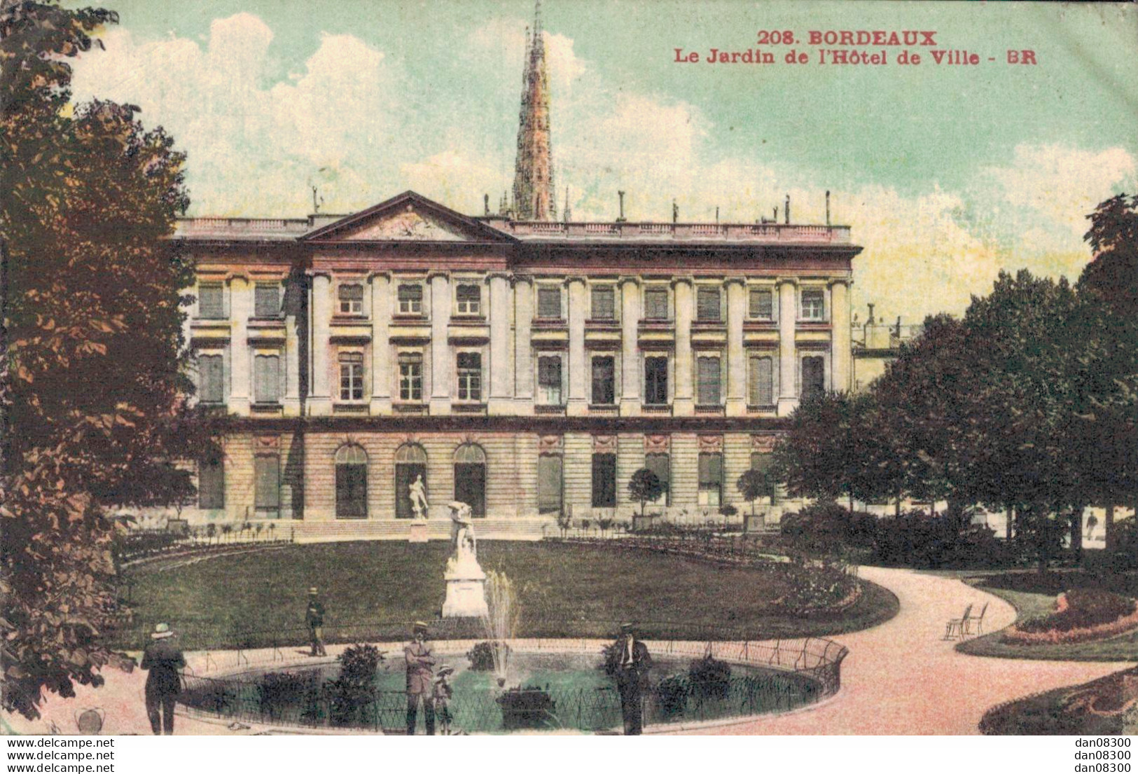 33 BORDEAUX LE JARDIN DE L'HOTEL DE VILLE - Bordeaux