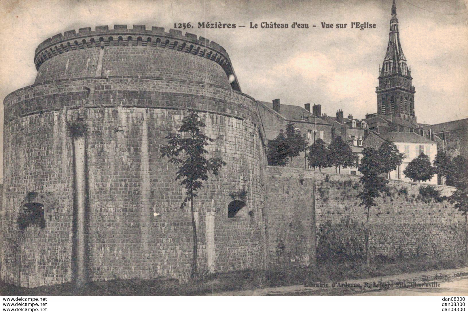 08 MEZIERES LE CHATEAU D'EAU VUE SUR L'EGLISE - Autres & Non Classés