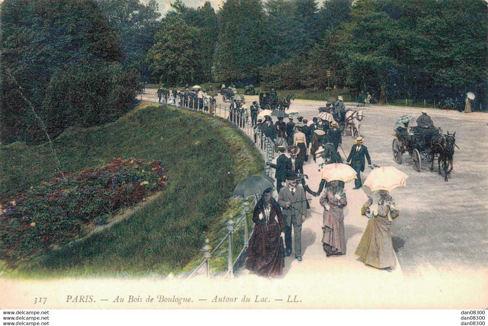 75 PARIS AU BOIS DE BOULOGNE AUTOUR DU LAC - Parks, Gärten