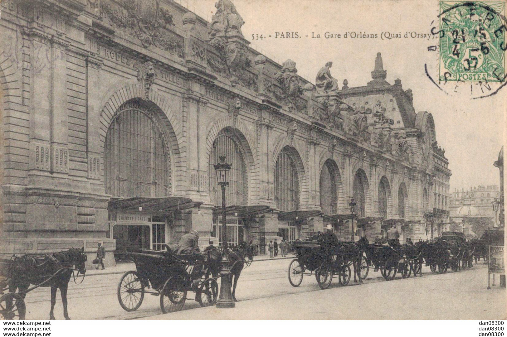 75 PARIS LA GARE D'ORLEANS QUAI D'ORSAY - Stations, Underground