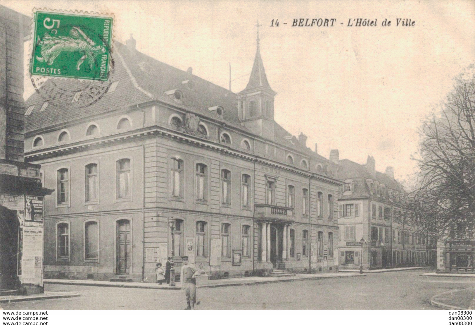90 BELFORT L'HOTEL DE VILLE - Belfort - City