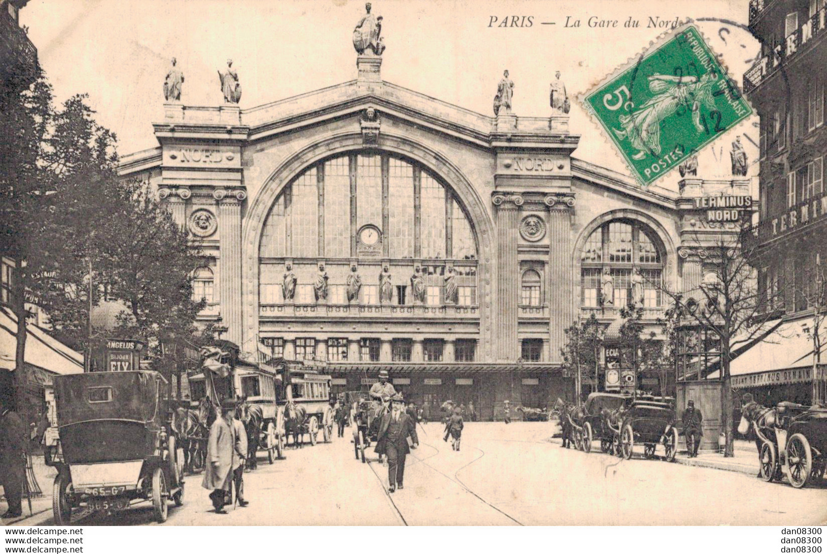 75 PARIS LA GARE DU NORD - Métro Parisien, Gares