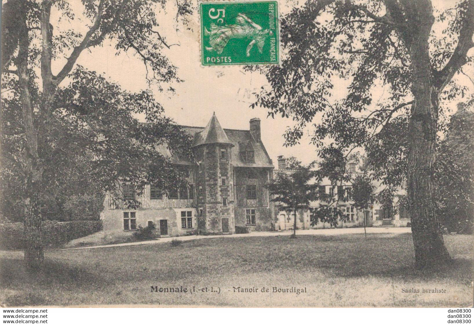 37 MONNAIE MANOIR DE BOURDIGAL - Monnaie