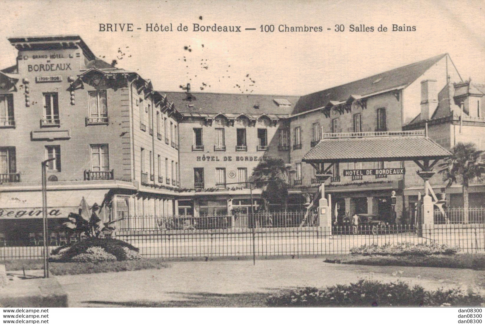 19 BRIVE HOTEL DE BORDEAUX 100 CHAMBRES 30 SALLES DE BAINS - Brive La Gaillarde