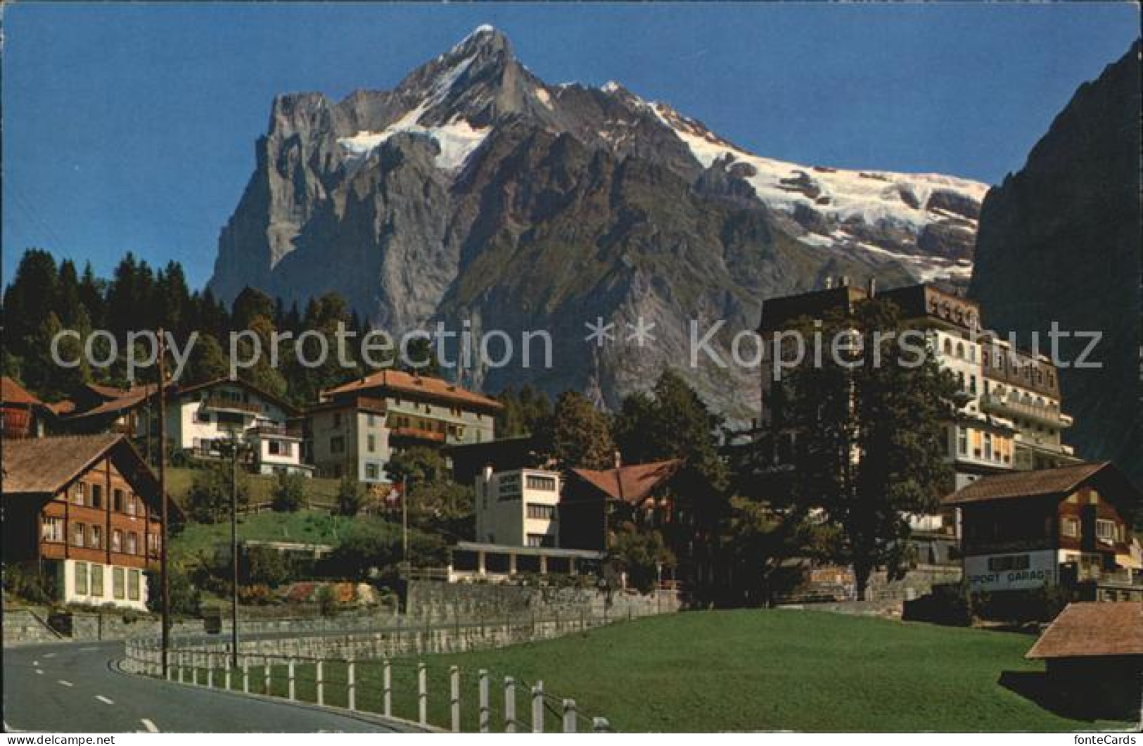 12396961 Grindelwald Mit Wetterhorn Grindelwald - Sonstige & Ohne Zuordnung