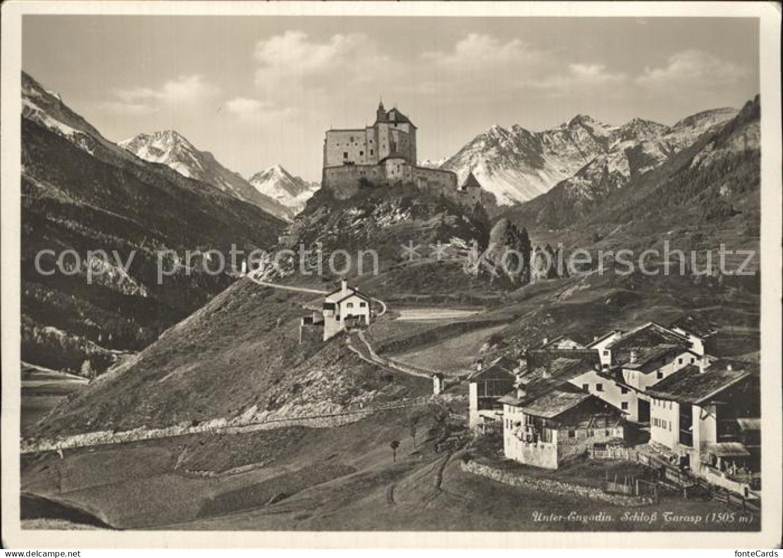 12396008 Unterengadin GR Schloss Tarasp Unterengadin GR - Other & Unclassified