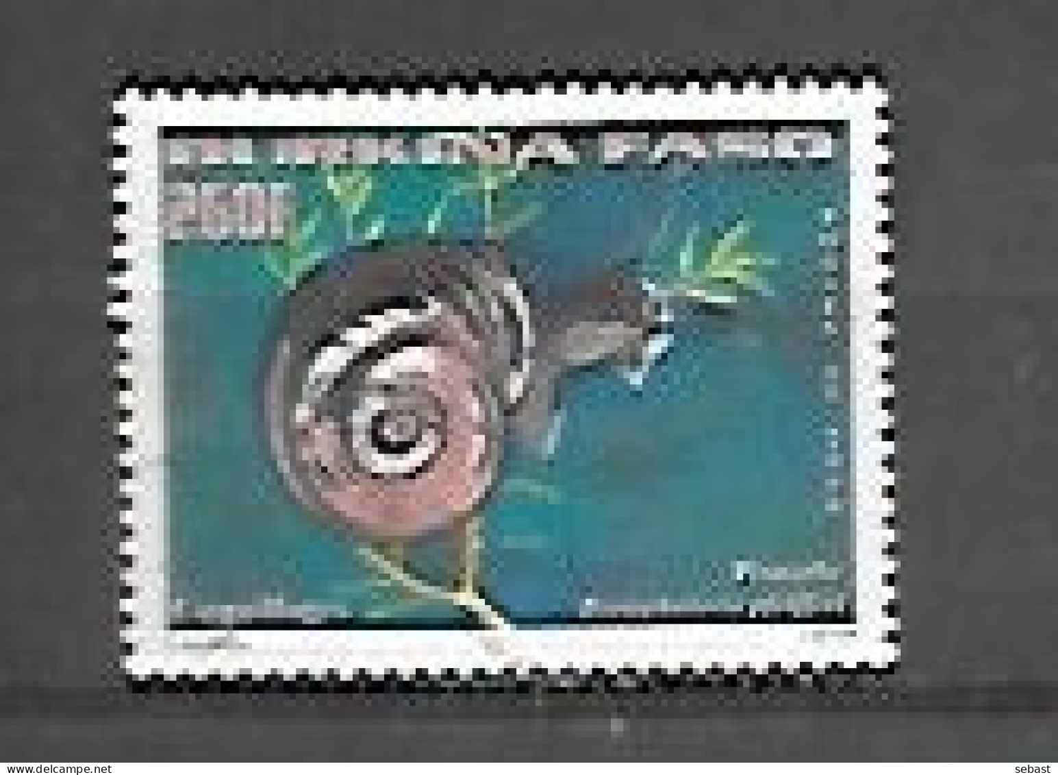 TIMBRE OBLITERE DU BURKINA DE  2000 N° MICHEL 1782 - Burkina Faso (1984-...)