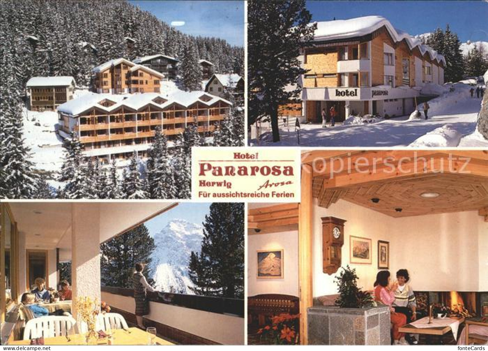 12394744 Arosa GR Hotel Panarosa Wintersportplatz Alpen Arosa - Autres & Non Classés