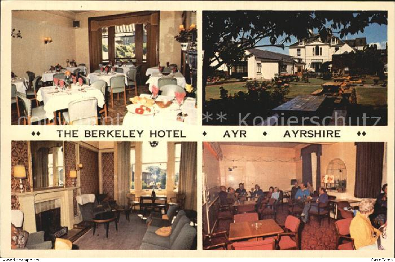 12392999 Ayr Scotland The Berkeley Hotel  - Sonstige & Ohne Zuordnung