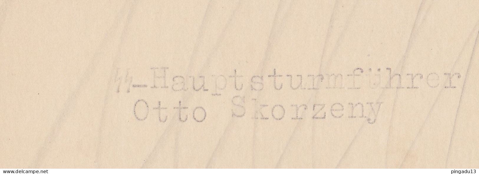 Fixe WW2 Hauptsturmführer Otto Skorzeny - 1939-45