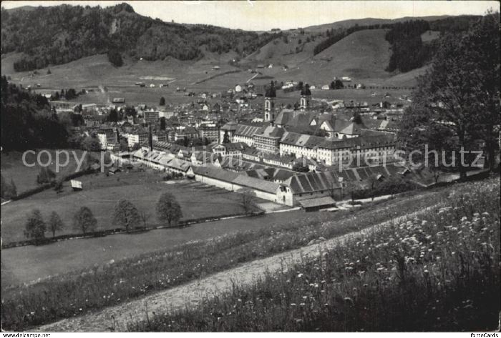 12391882 Einsiedeln SZ Stadtansicht Einsiedeln - Autres & Non Classés