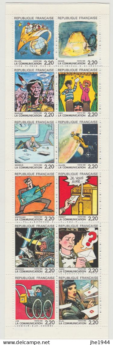 France Carnet N° BC2515 ** Communication En BD - Commemoratives