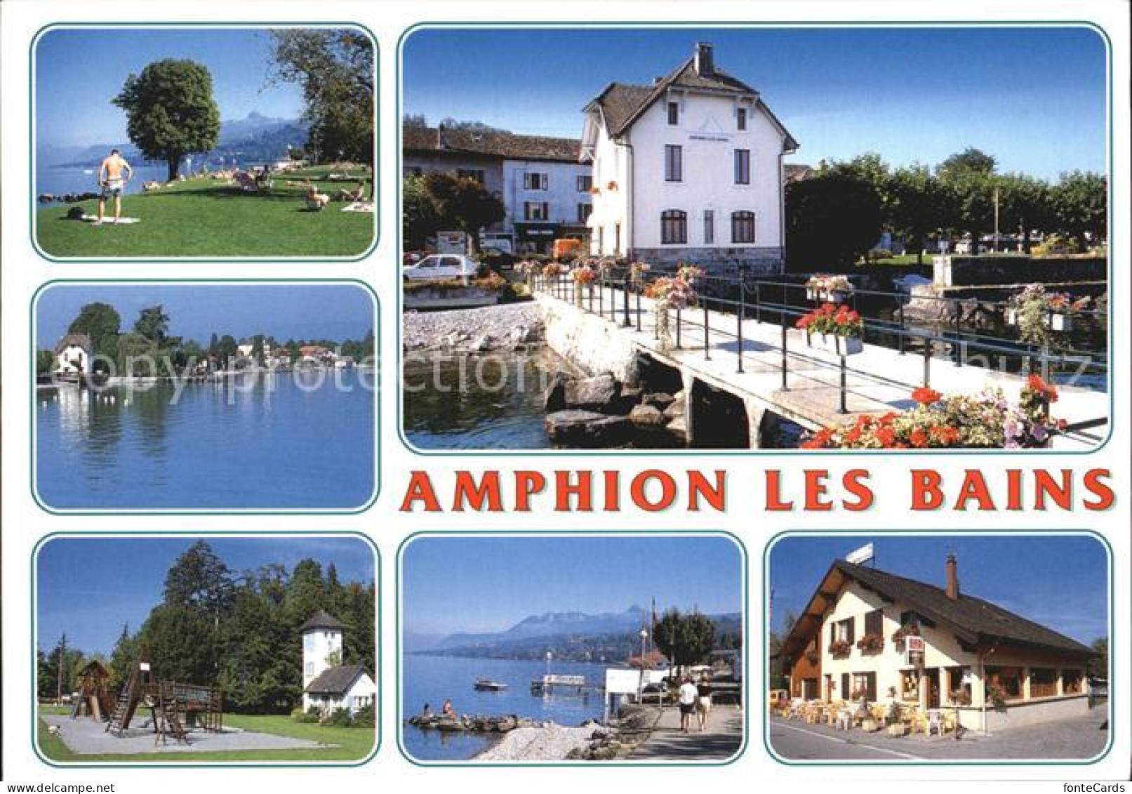 12391170 Genfersee Lac Leman Amphion Les Bains Genfersee Lac Leman - Autres & Non Classés