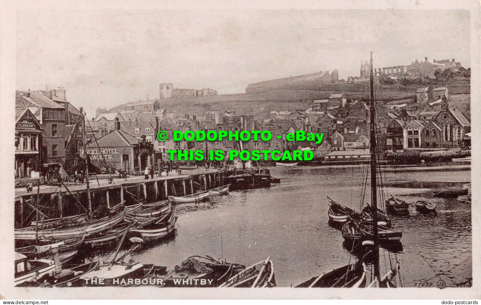 R546535 Whitby. The Harbour. Valentine. Phototype Series. Picture - World
