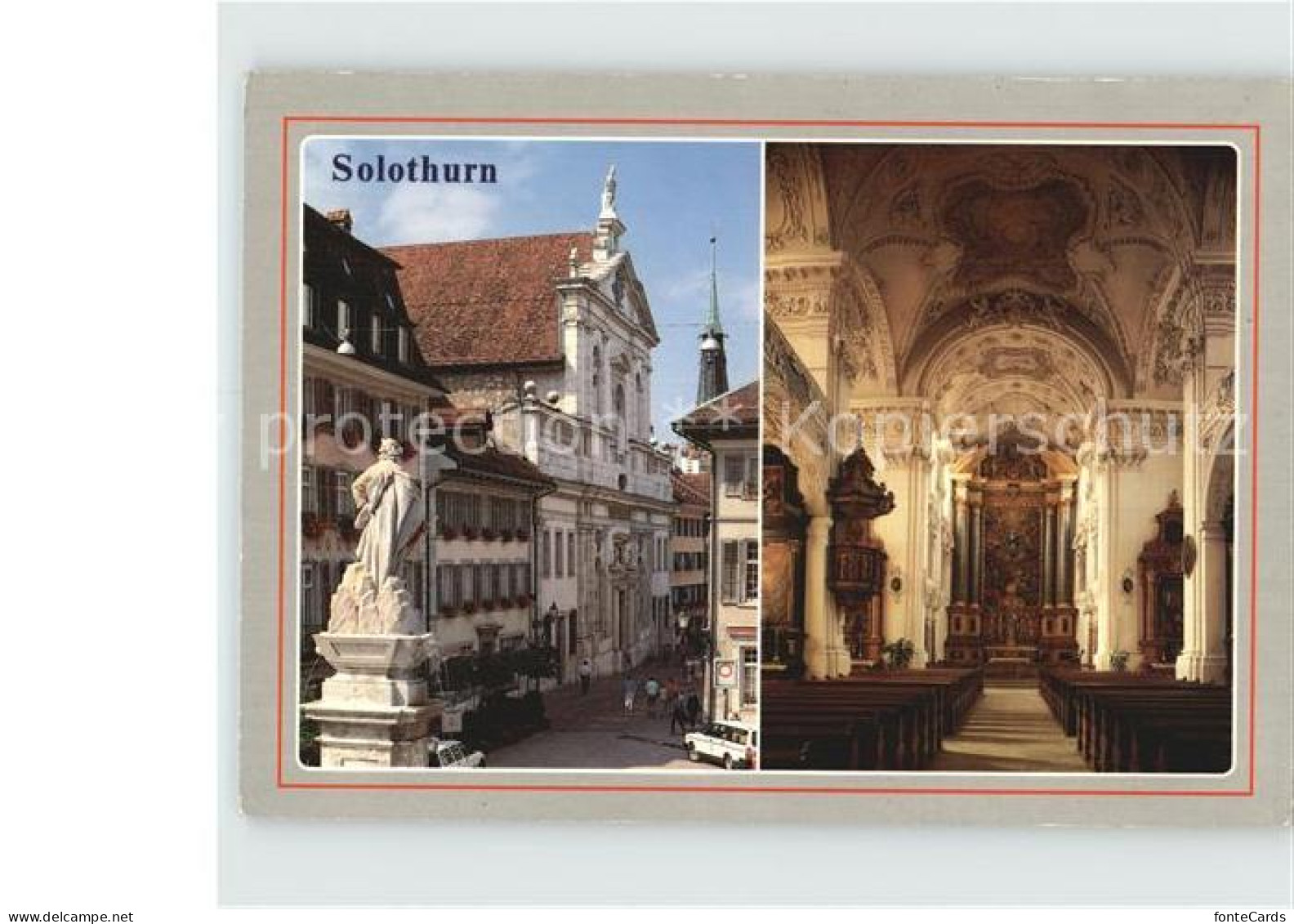 12390070 Solothurn Jesuitenkirche Solothurn - Autres & Non Classés