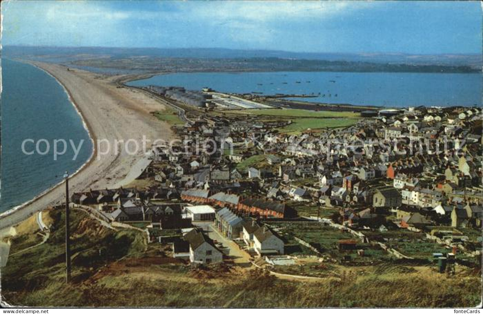 12387257 Chesil Bank Panorama Chesil Bank - Andere & Zonder Classificatie