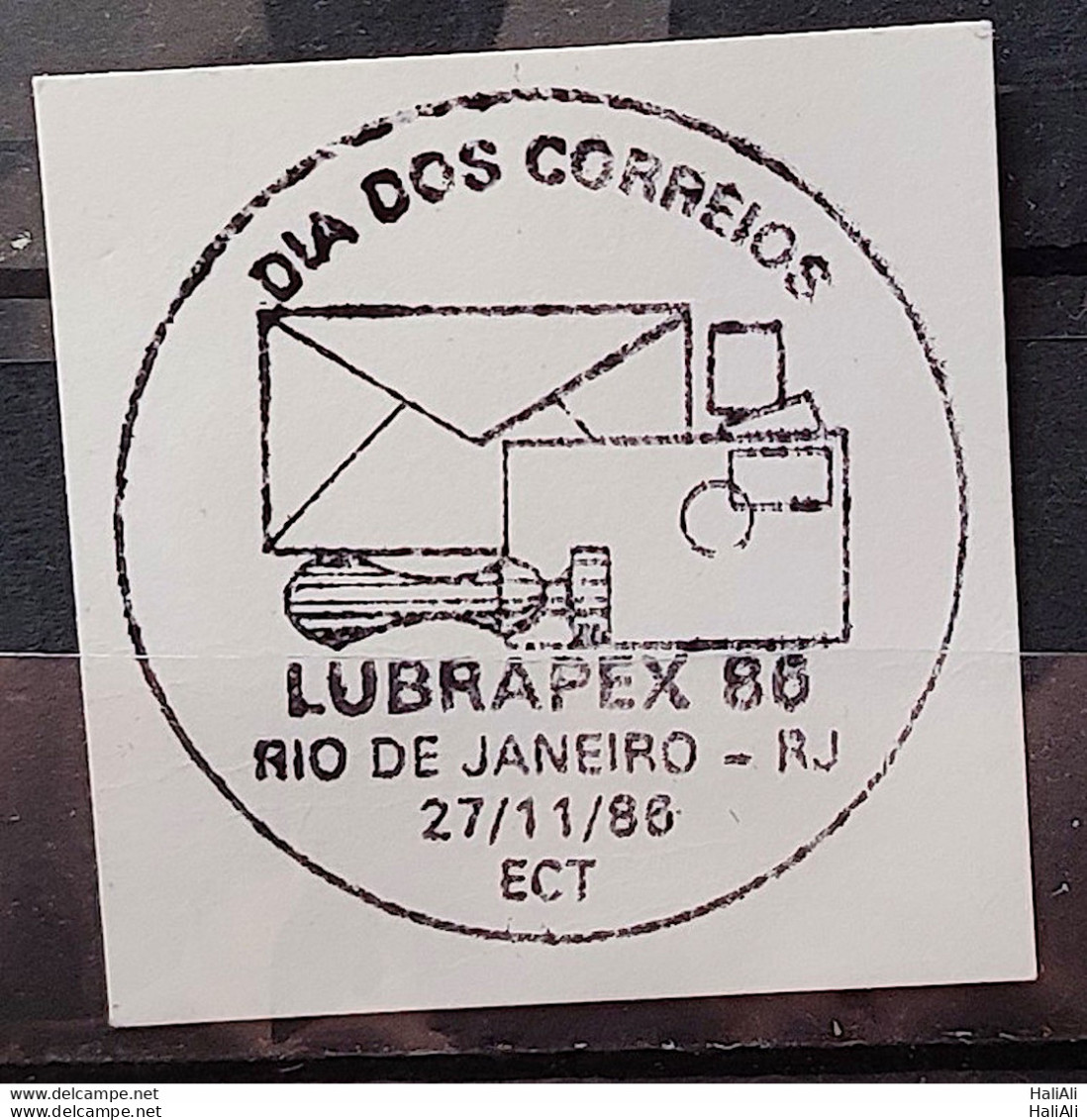 Postmark LUBRAPEX 1986 Post Office Day Stamp - Ungebraucht