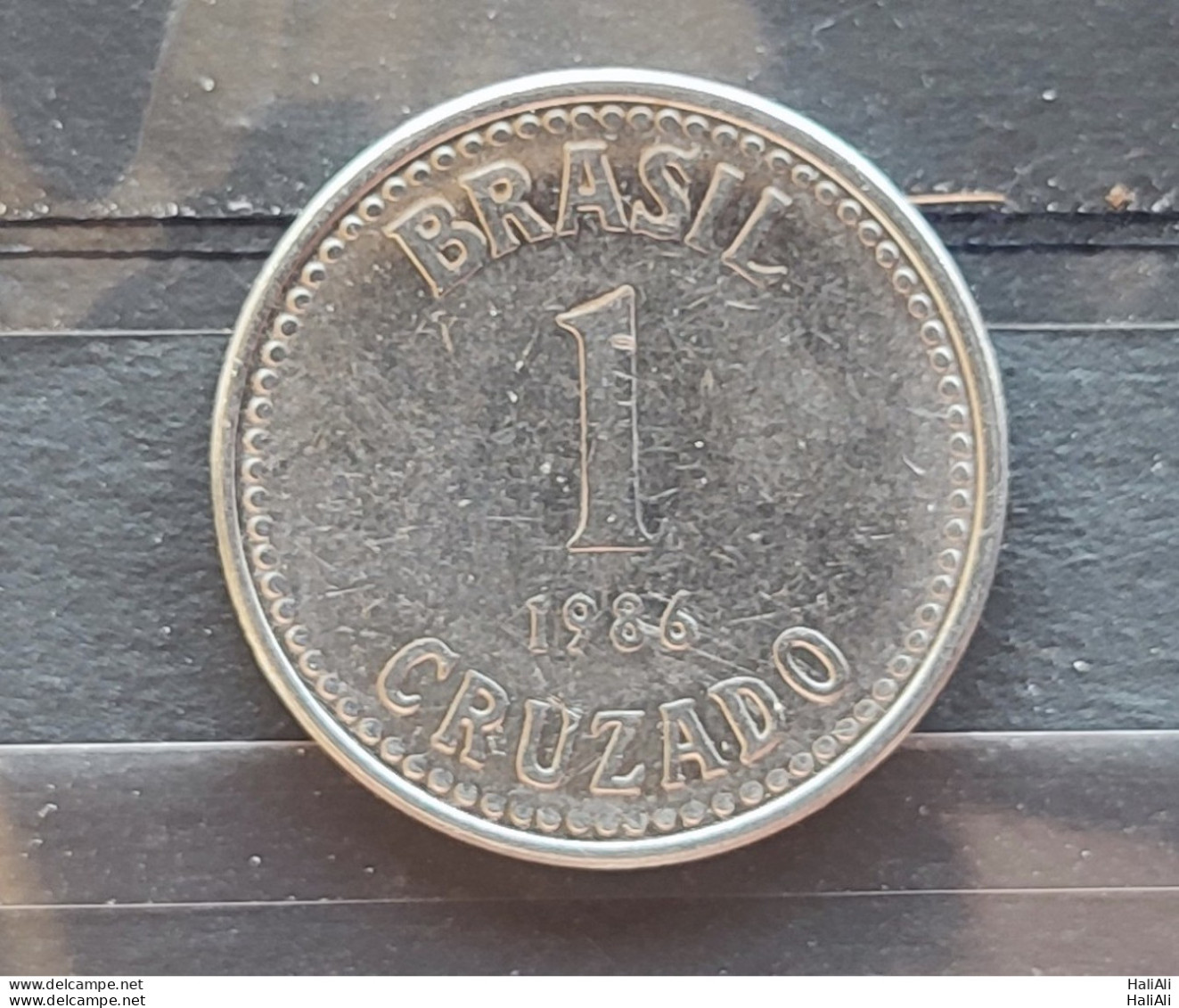 Brazil Coin 1986 1 Cruzado Sob - Viroflay