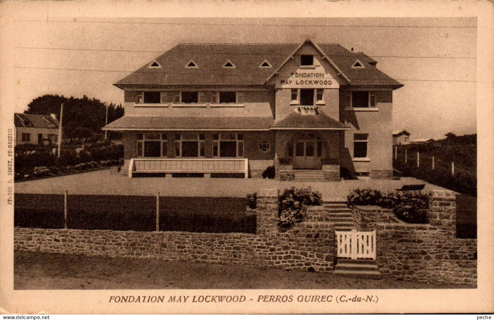 N°1253 W -cpa Perros Guirec -fondation May Lockwood- - Perros-Guirec