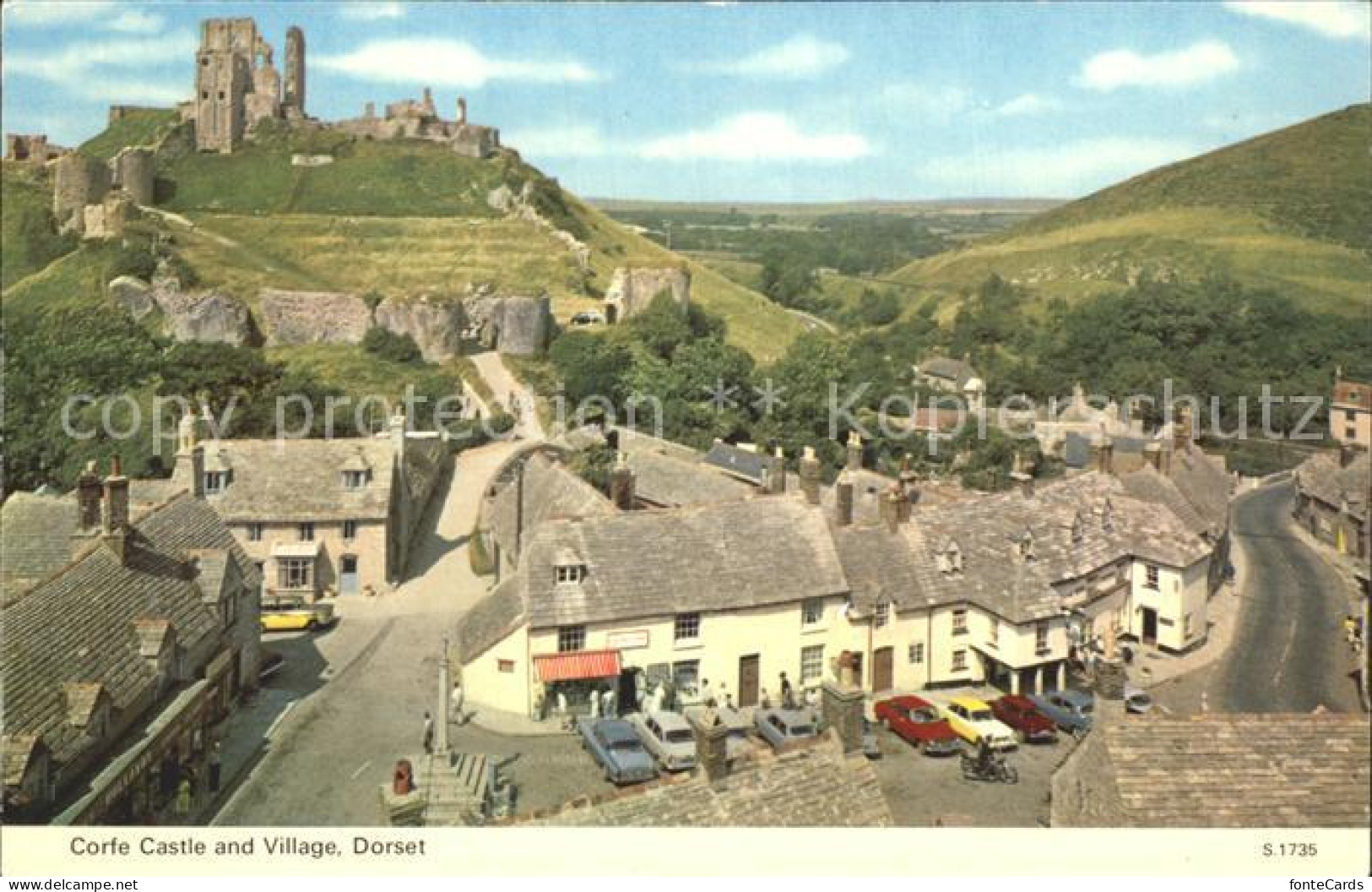 12384639 Corfe Dorset Corfe Castle And Village Corfe Dorset - Sonstige & Ohne Zuordnung