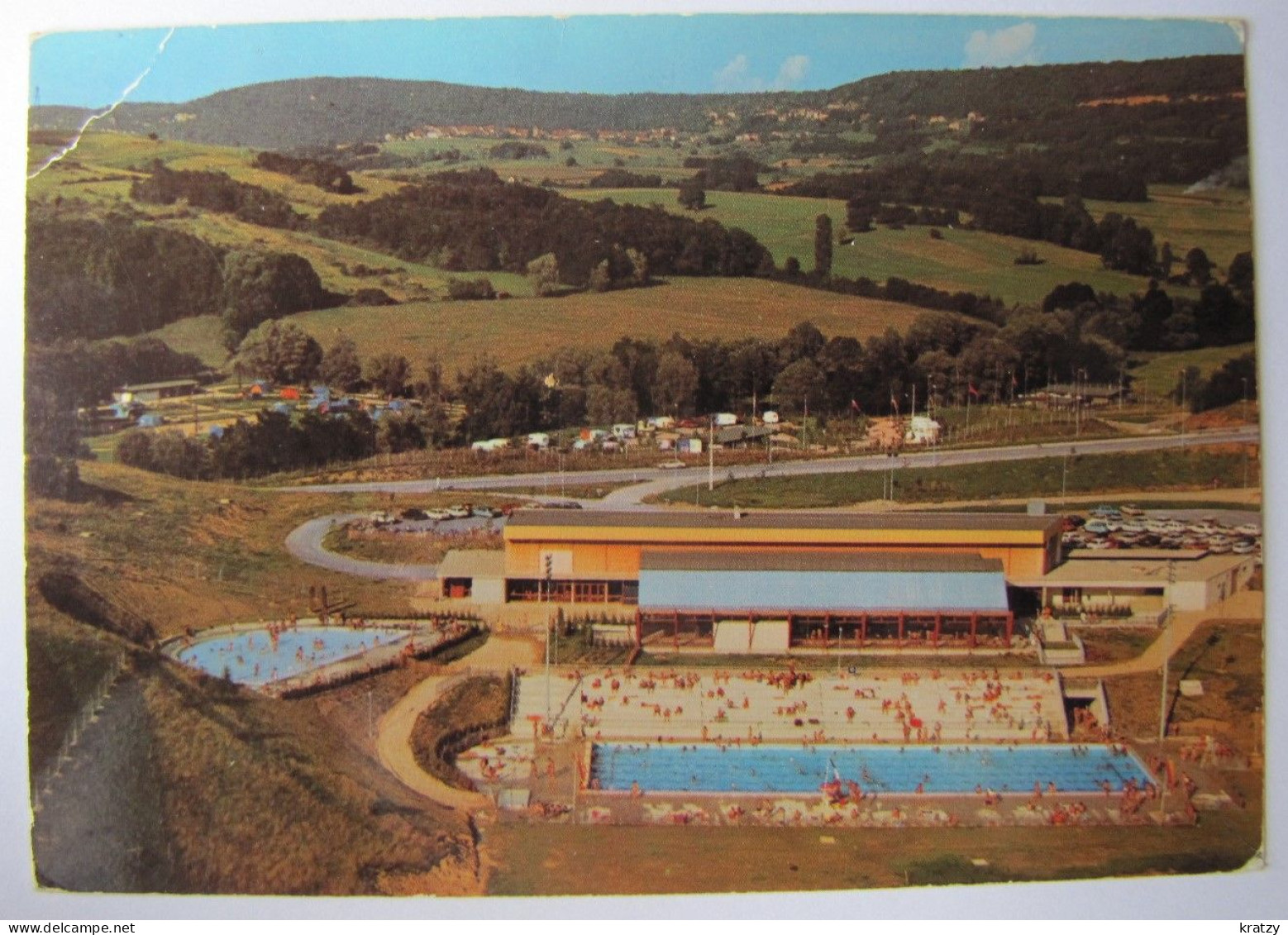 FRANCE - JURA - LONS-le-SAUNIER - La Piscine Et Le Camping - Lons Le Saunier