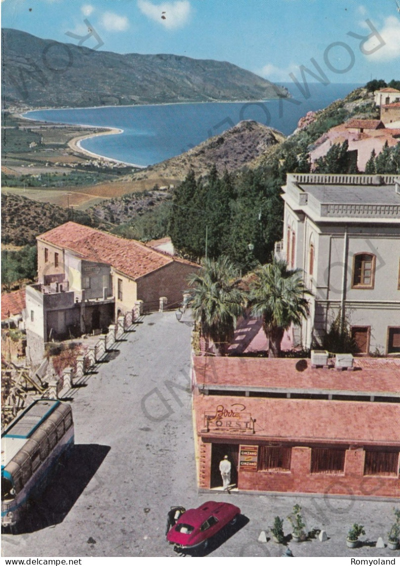 CARTOLINA  C10 TINDARI,MESSINA,SICILIA-PANORAMA VISTO DAL SANTUARIO-STORIA,MEMORIA,CULTURA,RELIGIONE,VIAGGIATA 1964 - Lamezia Terme