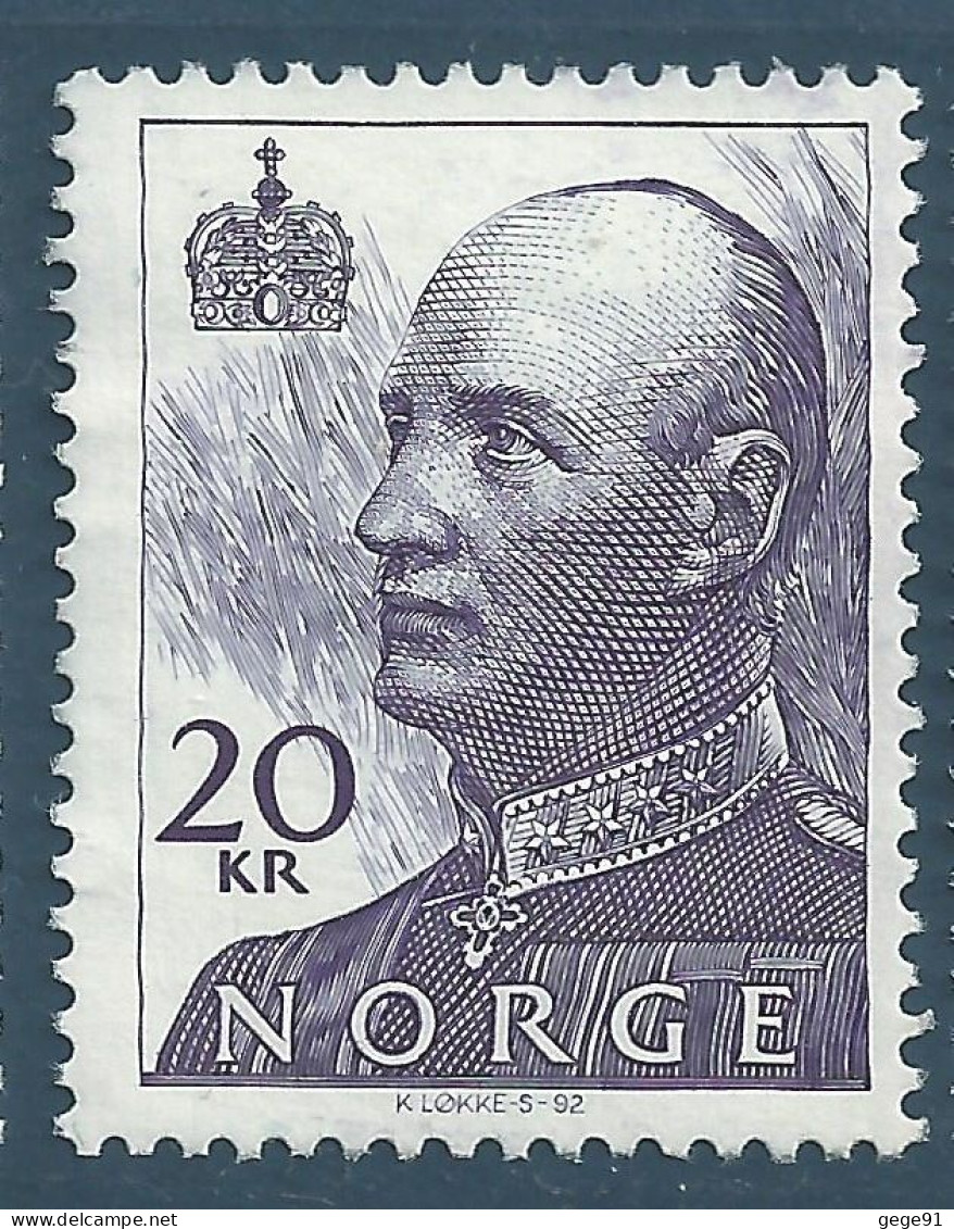 Norvège - YT 1089 - Roi Harald V - Nuevos