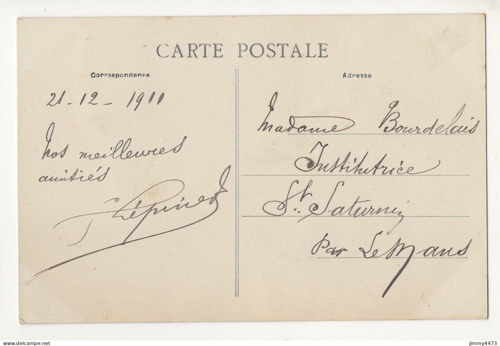 CPA - LE MONT-DORE En 1911 - La Vallée Du Sancy + Texte - N° 4755 - Le Mont Dore