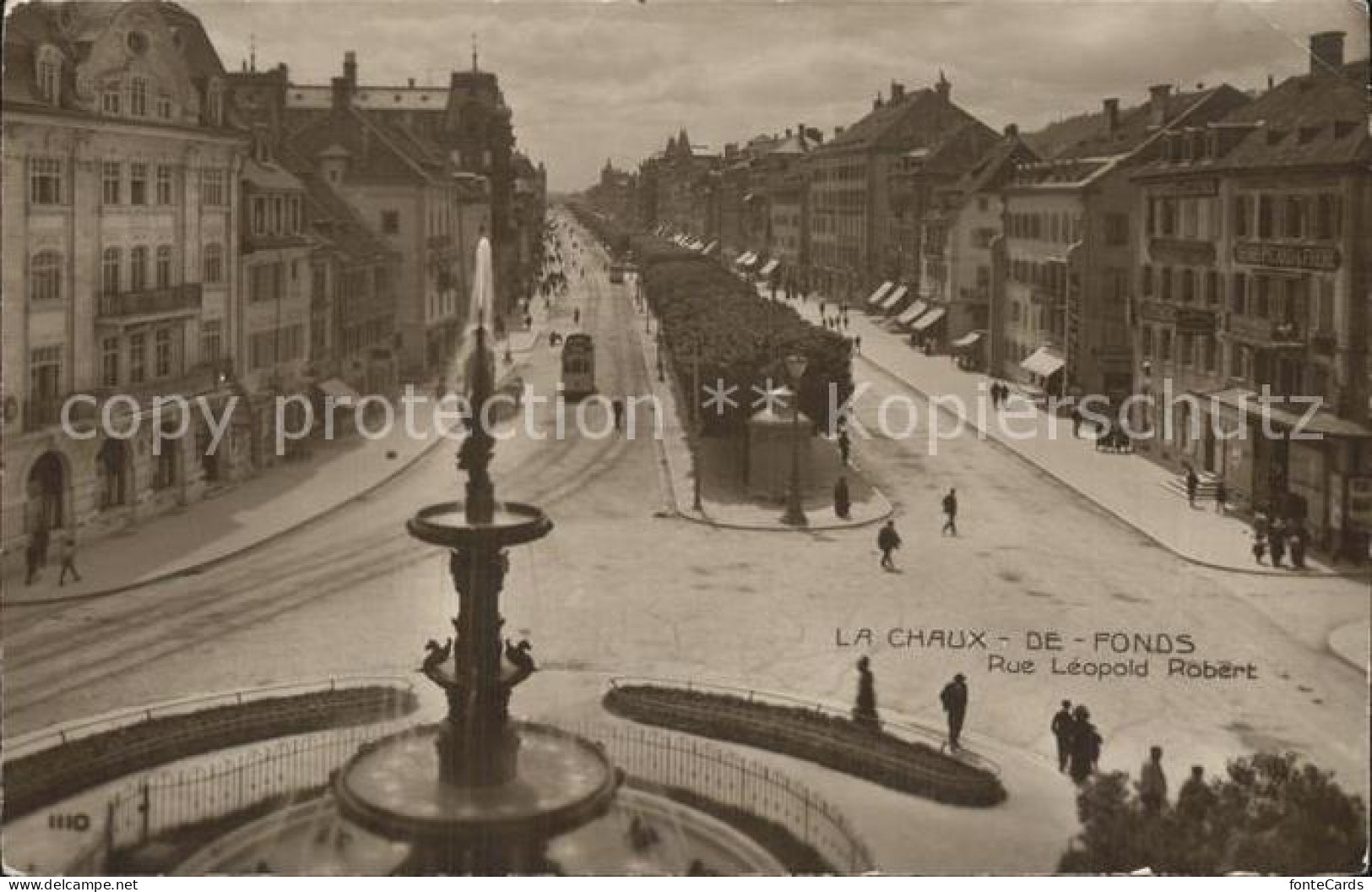 12377943 La Chaux-de-Fonds Rue Leopold Robert La Chaux-de-Fonds - Altri & Non Classificati