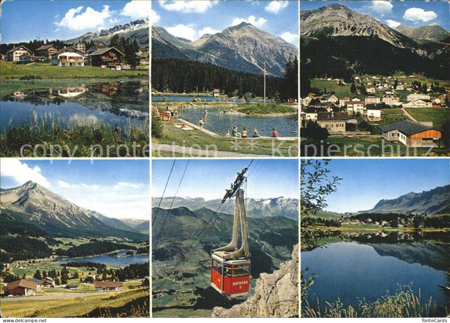 12377463 Lenzerheide GR Valbella Seilbahn Lenzerheide Chur - Altri & Non Classificati